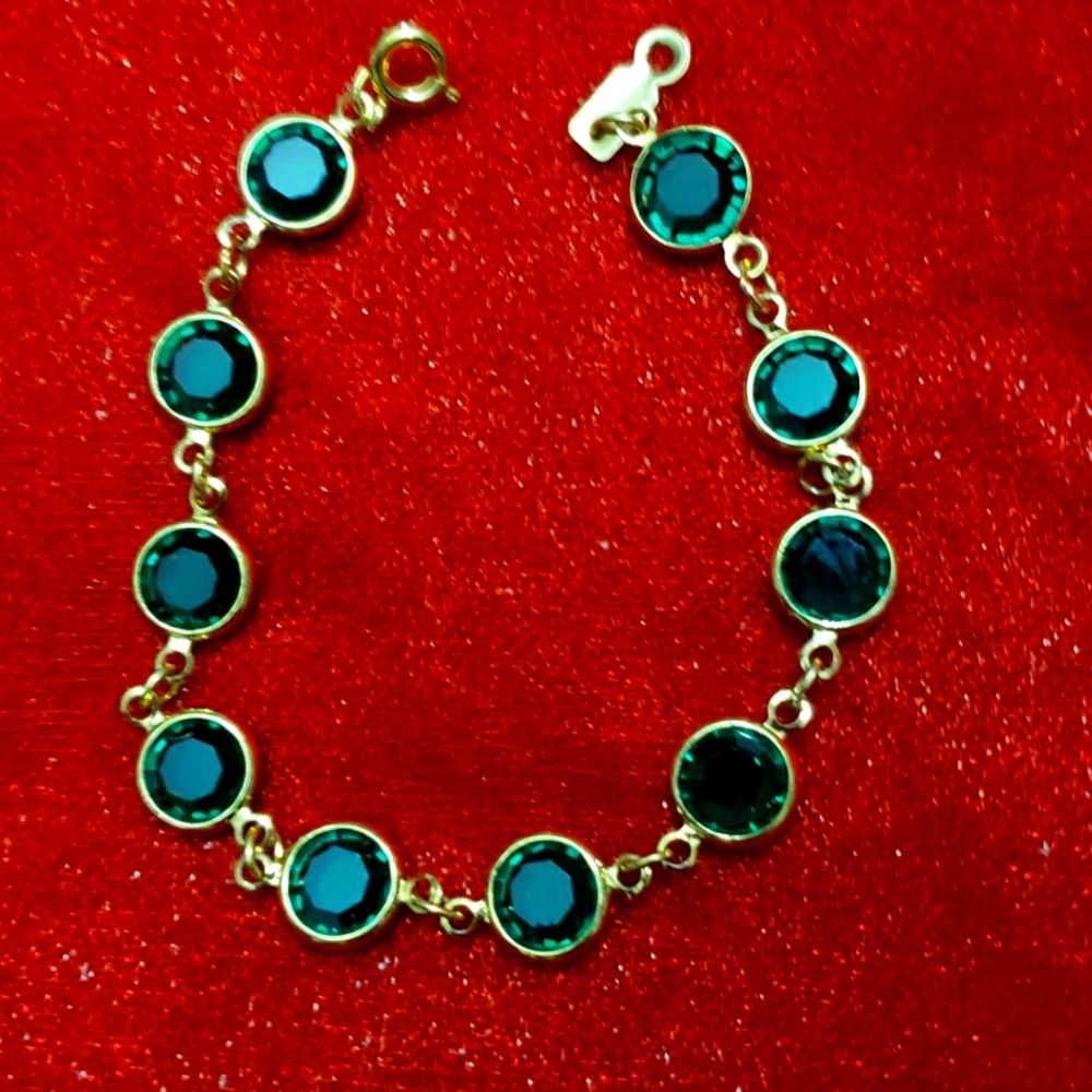 Vintage crystal bracelet.